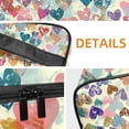 thumbnail image 3 of ERJLKXP Abstract Art Heart Makeup Bags Travel Cosmetic Bag Case, Large Capacity Organizer and Storage, Portable Pouch Toiletry bag for Women & Girls, 3 of 7