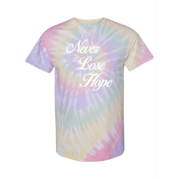 Never Lose Hope Tie-Dye Spiral Women -Smartprints Designs, Female Small