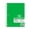 Green, variant on BAZIC Yellow 1-Subject Spiral Notebook, Wide-Ruled, 70 Sheets
