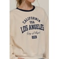 thumbnail image 3 of FashionStream Long Sleeve Crew Neck Pullover Sweatshirt, Women's, 3 of 6