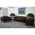 thumbnail image 2 of Flash Furniture HERCULES Imperial Series Reception Set in Brown LeatherSoft, 2 of 3