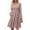 Pink, variant on Long Sleeve Sweater Dress for Women Crew Neck Empire Waist Baby Doll Dresses Fall Winter Casual Dress with Pockets
