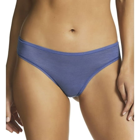

Women s fine lines 13RGS34 Pure Cotton Thong Panty (Everblue L)