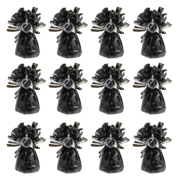 WHAMVOX 12 Pcs Balloon Weights Bulk Party Block Aluminum Foil Father