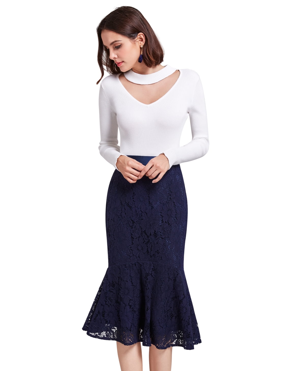 mermaid bodycon skirt