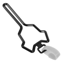 Hemoton Portable Dog Bag Dispenser Holder for Leash Travel - Cute Black Pet Waste Bag Carrier