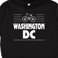 thumbnail image 3 of Inktastic Washington Dc Biking Toddler Hoodie, 3 of 4