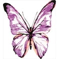 thumbnail image 3 of Ambesonne Animal Duvet Cover Set, Butterfly Wings, Twin, Violet Salmon Black, 3 of 3