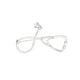 thumbnail image 4 of Fancy Rhinestone Earpiece Broches Lady Men Broche Pins Regalo Hugo Alfileres de broche, 4 of 7