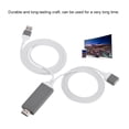 thumbnail image 3 of Phone to HD Multimedia Interface Adapter, 1080P AV Adapter, Plug and Play, Video Signal to HD Digital Signal Durable Projector for HDTV, 3 of 7