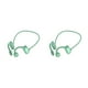 thumbnail image 1 of Methold Auriculares de conducción ósea inalámbricos recargables compatibles con Bluetooth V5.2 Auriculares para correr Ciclismo Auriculares Verde 2piezas, 1 of 6