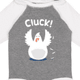 thumbnail image 4 of Inktastic Chicken Barnyard Farm Cluck Boys or Girls Long Sleeve Baby Bodysuit, 4 of 5