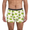 thumbnail image 2 of Bingfone Green Frog Men's Underwear - Casual Stretch Boxer Briefs-X-Large, 2 of 7