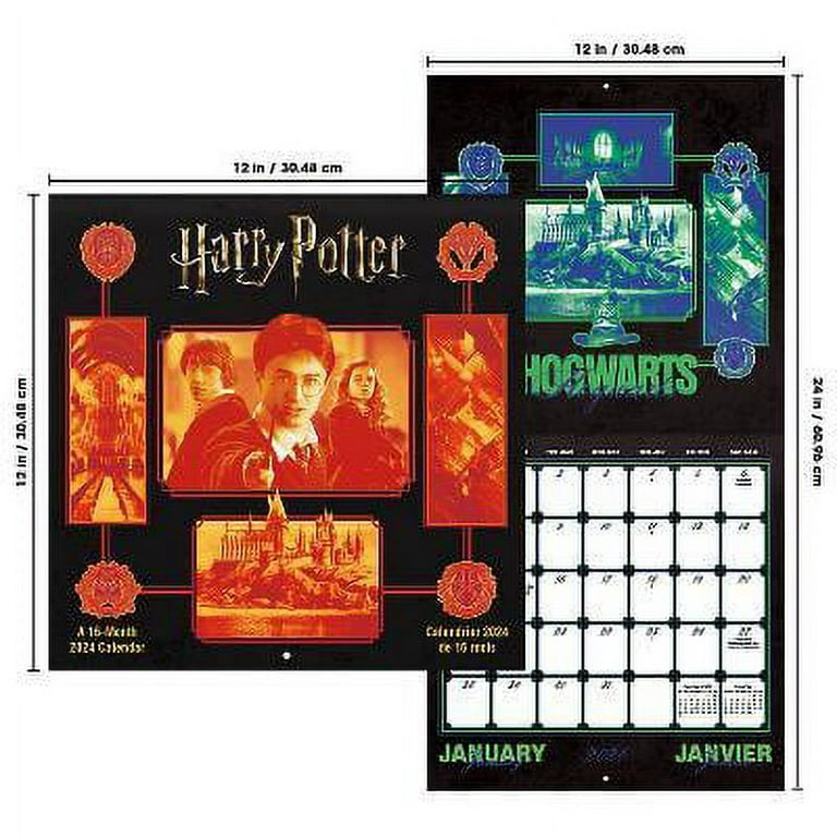 2024 Harry Potter Collector's Edition Calendar: Trends International:  9781438895468: : Books