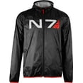 thumbnail image 4 of Musterbrand BLACK Mass Effect Running Jacket N7 Training, US Large, 4 of 9