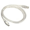 thumbnail image 6 of axGear IEEE Firewire 1394 Cable 4 Pin to 6 Pin 4-6 Pin link Cable Wire 2.5 Ft, 6 of 8