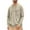 Khaki_002, variant on Domuza Henley Shirts Men Vintage Acid Wash Distressed Long Sleeve Button Shirts Fall Winter Casual Oversized Workout Pullover with Pocket Dark Green L