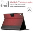 thumbnail image 4 of Allytech Tablet Case for Lenovo Tab Tab M10 10.1 Inch 3rd Gen 2022 (TB-328F), Premium PU Leather Flip Card Holder Anti-Scratch Auto Sleep Wake Case for Lenovo Tab Tab M10 TB-328F, Red, 4 of 7