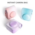 thumbnail image 3 of Protective Case For   Mini 12, Soft PU Leather Rain Proof Portable Camera Cover Bag With Detachable Adjustable Shoulder Strap, Great Birthday Gift, 3 of 8
