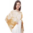 thumbnail image 4 of Marble Light and Breathable Chiffon Yarn Silk scarf for Women, Translucent 180*73 Size - Elegant Head Scarf for All Seasons, 4 of 6