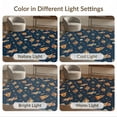 thumbnail image 7 of ODIKA 6'x9' Washable Area Rug Non-Slip, Easy Care, Map Astronaut Rocket Motifs Starry Nebula Themed Galaxy Playful Expressive for Family Room, Living Room, Master Bedroom, 7 of 7