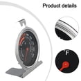 thumbnail image 3 of yaaqii Oven Thermometer Stainless Steel Large Dial High Temperature Resistant, 3 of 10