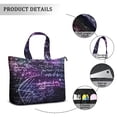 thumbnail image 2 of Large Capacity Travel Tote Bag with Scientist Laboratory Artwork Lightweight Weekender Bag with Adjustable Strap, Multipurpose for Weekend Adventures Business Travel, 2 of 5