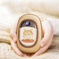 thumbnail image 2 of Cute Dragon Shaped Rechargeable Hand Warmer 2 In 1 Mini Portable Digital Display Heater, 2 of 8