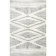 thumbnail image 4 of nuLOOM Briggs Tribal Striped Area Rug, 4' x 6', Briggs Light Grey, 4 of 5