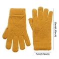 thumbnail image 3 of Cycling Female Men Women Solid Woolen Knitted Full Finger Gloves Touch Screen Mittens Winter Warm BLUE, 3 of 8