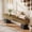 Brown & Black, variant on Tribesigns 63“ Long Entryway Bench, Farmhouse Wooden Dining Bench, Indoor End of Bed Bench, Rustic Brown