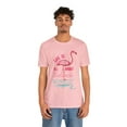 thumbnail image 4 of Amputee Humor TShirt “Flamingo Lifes About Balance V1 ” Crew Neck, 4 of 7