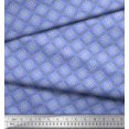 thumbnail image 3 of Soimoi Polyester Crepe Fabric Swirls & Floral Artistic Print Sewing Fabric Yard 52 Inch Wide, 3 of 3