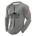 thumbnail image 6 of Letdown Mens Long Sleeve T Shirts Crew Neck Casual Basic Tee Shirt Lightweight Pullover Shirts 2025 2026 Spring Fall (Grey, XXL), 6 of 6