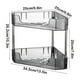 thumbnail image 3 of Organizadores de armario y almacenamiento, Organización y almacenamiento, Estante doble para cocina, encimera, estante triangular esquinero para colgar especias, estante esquinero de pared sin agujero, 3 of 6