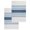 Gray blue, variant on Grey Blue Stripes Kitchen Dish Towels for Drying Dishes Set of 2, Country Modern Gradient Lines Art Waffle Weave Microfiber Hand Tea Bathroom Towels Quick Dry & Absorbent Towel 15.7x23.6