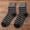 Green, variant on Women's 1PC Striped Knit Crew Socks Comfortable Thick Ribbed Cuff Mid Calf Socks for Casual Work and Daily Wear