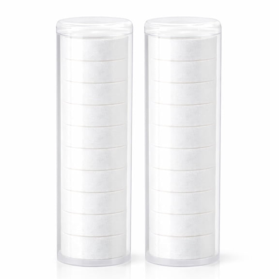 40 Pcs Disposable Compressed Face Towels, Spa Hot Towel Tablets, Soft Cotton for Travel Gym Makeup Removal