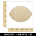 thumbnail image 2 of Lemon Fruit Solid Wood Shape Unfinished Piece Cutout Craft DIY Projects - 4.70 Inch Size - 1/4 Inch Thick, 2 of 7