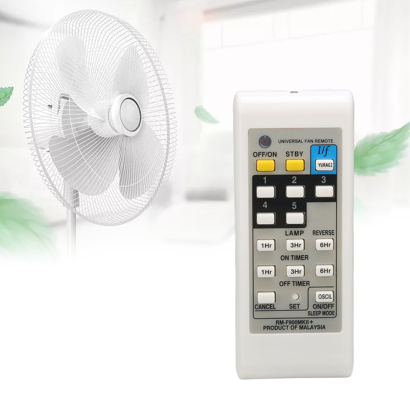 EZSPTO Fan Remote Controller,Replacement Remote Control Long Range