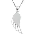 thumbnail image 2 of Angelic Wing Abalone Shell Inlay on Sterling Silver Pendant Necklace, 2 of 6