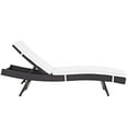 thumbnail image 4 of Modway Convene Outdoor Patio Chaise in Espresso White, 4 of 4