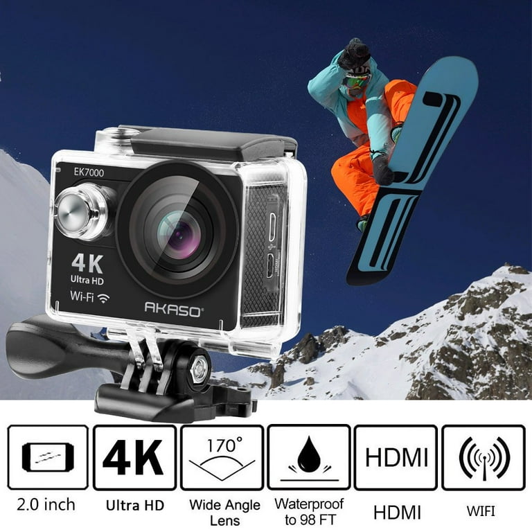 Akaso ek7000 4k sport sales action camera ultra hd camcorder