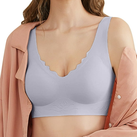 Gubotare Women'S Sports Bras High Impact Sports Bras for Women High Support Padded Sports Bra Workout Bras for Women Racerback Bra for Yoga (Grey,M)
