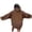 Brown, variant on Tunics for Women 2025 Winter Fall Comfy Hooded Long Sleeve Bell Off the Shoulder with Pocket Graphic Leisure Cotton Sweatshirts Hoodies(White,S)