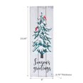 thumbnail image 3 of IH Casa Decor Christmas Mdf Tree Sign Season's Greetings, 3 of 3