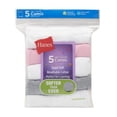 thumbnail image 2 of Hanes Girls Tank Top Pack, 5-Pack, Cotton-Blend Camis for Girls, Tag-Free Camisole, 2 of 5