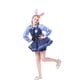 thumbnail image 5 of Disfraces de Halloween 2024 M-XL Crazy Zootopia Ropa infantil Sheriff conejo JUDY Judy COS Disfraz de baile Disfraz de conejo para niñas, 5 of 5