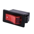 thumbnail image 5 of HQRP 2-Pack ON Off Red Rocker Switch 2-Prong 16A 125V Compatible with Dewalt 5140069-87 DWFP55120 STFP70635MJ Air Compressor, UL Listed, 5 of 7