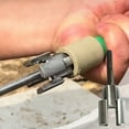 thumbnail image 4 of PVC Pipe Threader Kit 2025 Electric Drill Compatible 1/2'' 3/4'' Internal External Rethreading Maker Pipe Thread Cutting Tool for Professional Home Projects, 4 of 8